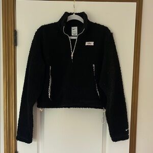 Nike Women's Black Fleece Jacket